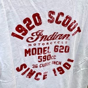 Indian Motorcycle 1920 Scout Tee NWT